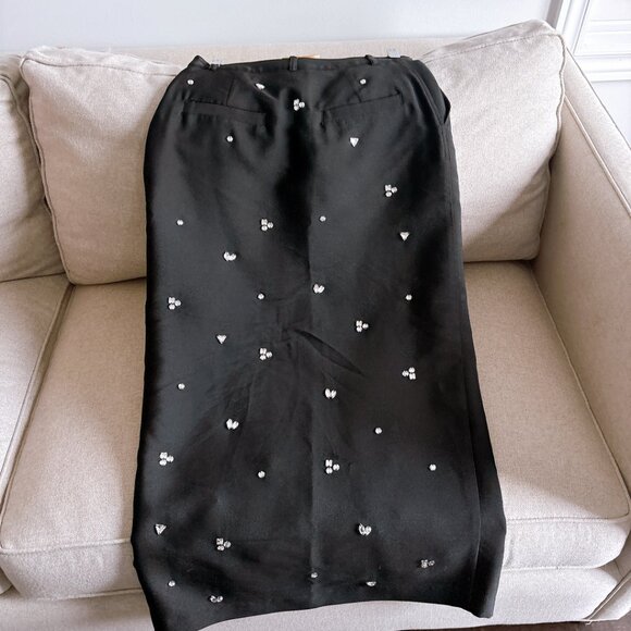 99% NEW SANDRO LONG SKIRT - Picture 8 of 8